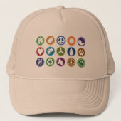 エコ記号 キャップ (正面)