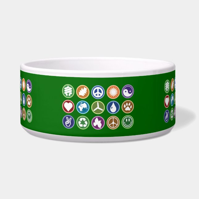 エコ記号 ボウル (正面)