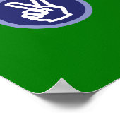 エコ記号 ポスター (角)