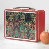 エコ赤フレンドリーの「先祖のパラダイム」キッズランチョボ メタルランチボックス (インサイチュ)