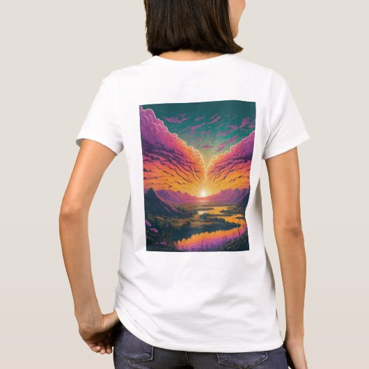 エコ進化 Tシャツ (裏面)