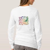 エコ電力 Tシャツ (裏面)