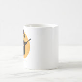 エコ魔法使い、保存のガス乗車ほうきのマグ コーヒーマグカップ (中央)