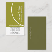 エコ·グオーガニックリーン·ビジネス·デザインの推進 名刺 (正面/裏面)