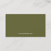 エコ·グオーガニックリーン·ビジネス·デザインの推進 名刺 (裏面)