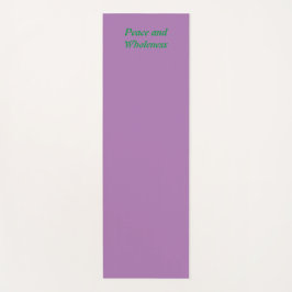 エコ，紫/薄紫と緑，無地の色 ヨガマット