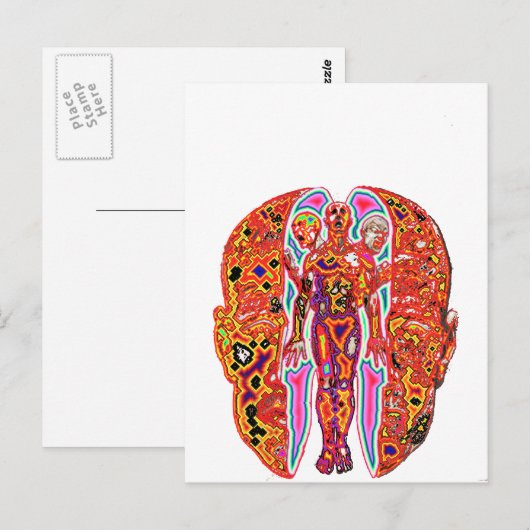 エゴの変化 ポストカード (正面/裏面)