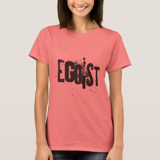 エゴイストまたはeGo-ist eCig蒸気T Tシャツ