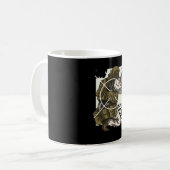 エゴシューター用のエアソフト&ペイントボール贈り物 コーヒーマグカップ (正面左)