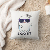 エゴストホークハロウィーンエゴ幽霊パン クッション (ブランケット)