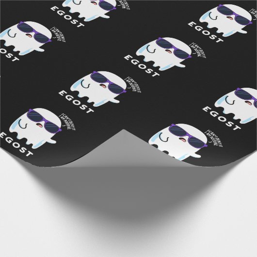 エゴストホークハロウィーンエゴ幽霊プンダークBG ラッピングペーパー (角)