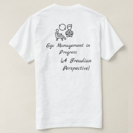 エゴマネジメント ユーモア フロイト心理学 Tシャツ