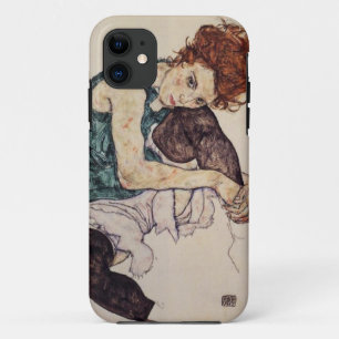 エゴンのSchieleによってつけられている女性のiPhoneの箱 iPhone 11 ケース