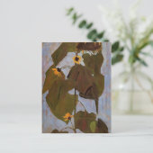 エゴンシエーレひまわり ポストカード (スタンド正面)