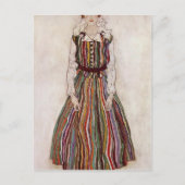 エゴンシエーレ – エディス・シエーレポートレート ポストカード (正面)