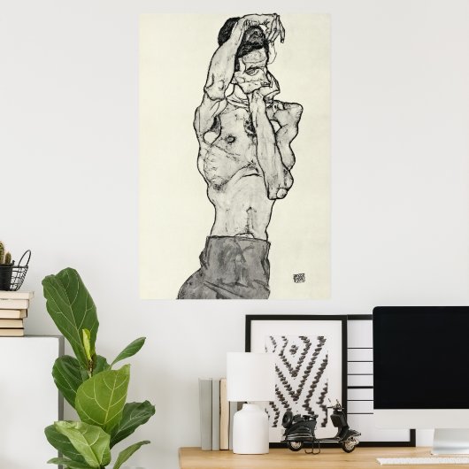 エゴンシエーレ – ゼイヒヌンゲンII ポスター (ホームオフィス)