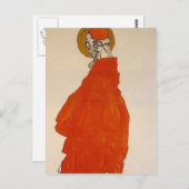 エゴンシエーレ – ハローと立ち姿 ポストカード (正面/裏面)