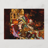 エゴンシュイレ – エッジオブタウン ポストカード (正面)