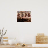 エゴンシュイレ–4つの木 ポスター (キッチン)