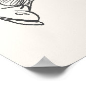 エゴンシレーウーマンウイングアートプリントヴィンテージ ポスター (角)