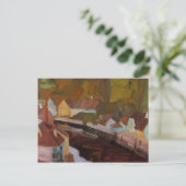 エゴンシレービレッジバイザリバー ポストカード (スタンド正面)