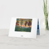 エゴンシレーフォーツリーズツリー自然パーク カード (裏面)