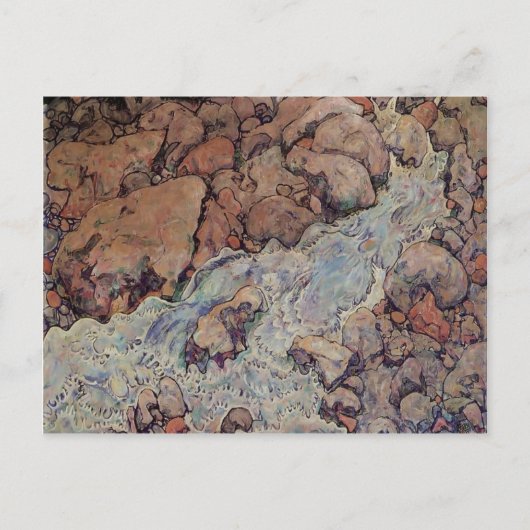 エゴンシレーマウンテントレント ポストカード (正面)