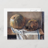 エゴンシレーメロン ポストカード (正面/裏面)