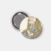 エゴンシーレエディストライプのス マグネット (正面/裏面)