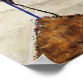 エゴンシーレオータムサン秋ツリー自然ツリー ポスター (角)