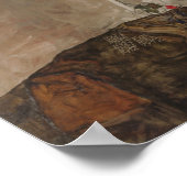 エゴンシーレザエルミッツ ポスター (角)