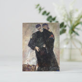 エゴンシーレザエルミッツ ポストカード (スタンド正面)