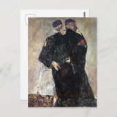 エゴンシーレザエルミッツ ポストカード (正面/裏面)