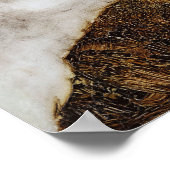 エゴンシーレスモールツリーイン晩秋 ポスター (角)