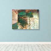 エゴンシーレハーバーオブトリエステ キャンバスプリント (インサイチュ (ウッドフロア))