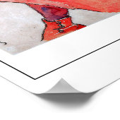 エゴンシーレファインアート#412 ポスター (角)