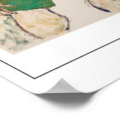 エゴンシーレファインアート#421 ポスター (角)