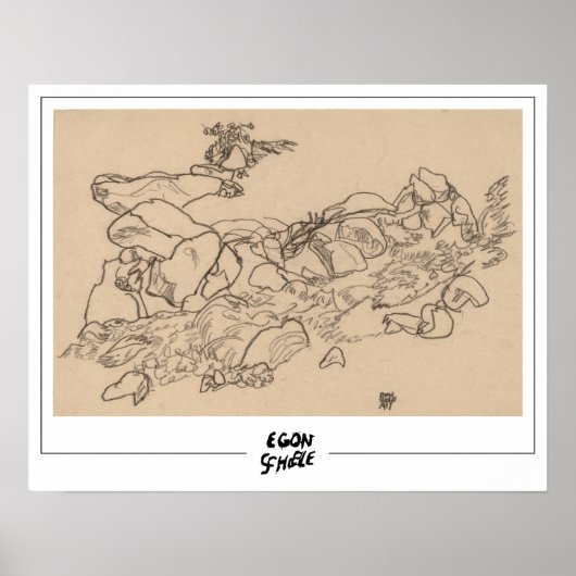 エゴンシーレファインアート#560-2 ポスター (正面)