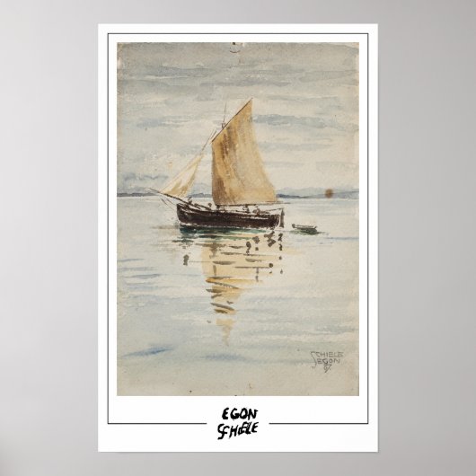 エゴンシーレファインアート#67 ポスター (正面)