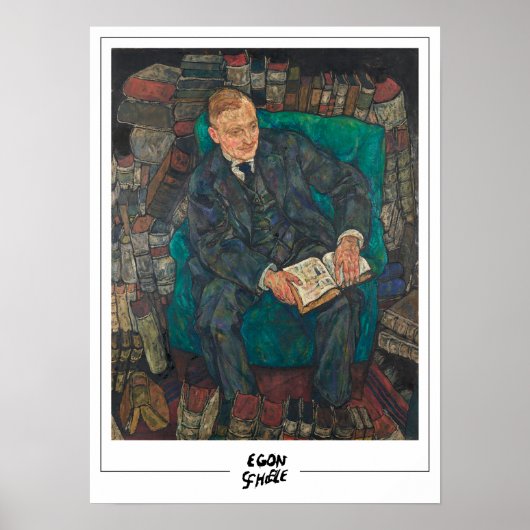 エゴンシーレファインアート#8 ポスター (正面)