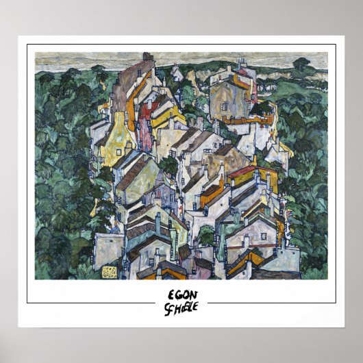 エゴンシーレファインアート#90 ポスター (正面)