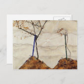 エゴンシーレ – 秋の太陽 ポストカード (正面/裏面)