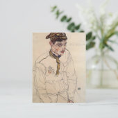 エゴン・シロシアのーレ戦争捕虜 ポストカード (スタンド正面)