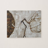 エゴン・シーレの晩秋の小さな木 ジグソーパズル (横)