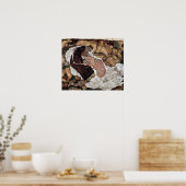 エゴン・シーレ死と乙女 ポスター (キッチン)