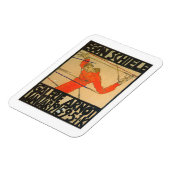 エゴン・シーレ・オン・マグネットの「ガレリー・アーノー」ポスター マグネット (左側)