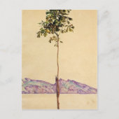 エゴン・シーレ - コンスタンツェ湖の栗の木 ポストカード (正面)