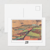 エゴン・シーレ #390 - 美術 ポストカード (正面/裏面)