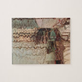 エゴンSchiele - wellenbewegtem水のヨット ジグソーパズル (横)