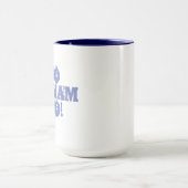 エゴ・ラティナム・ディコ！- Iラテ話ン・リンガー・マグ マグカップ (中央)